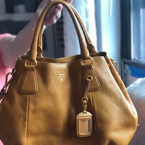 PRADA MUSTARD BAG !
